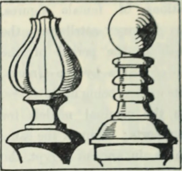 An illustration from The book of decorative furniture, its form, colour and history, 1910, leaf 511