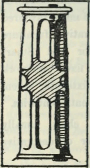 An illustration from The book of decorative furniture, its form, colour and history, 1910, leaf 511