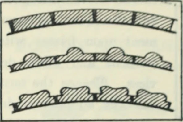 An illustration from The book of decorative furniture, its form, colour and history, 1910, leaf 515