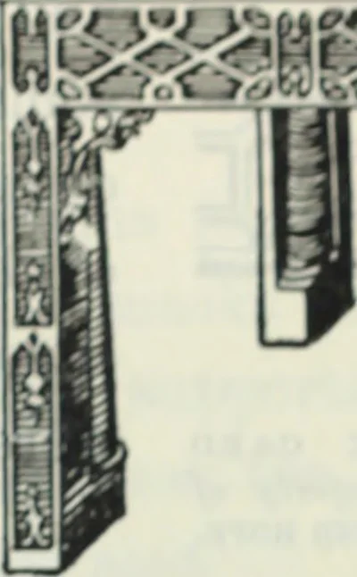 An illustration from The book of decorative furniture, its form, colour and history, 1910, leaf 61