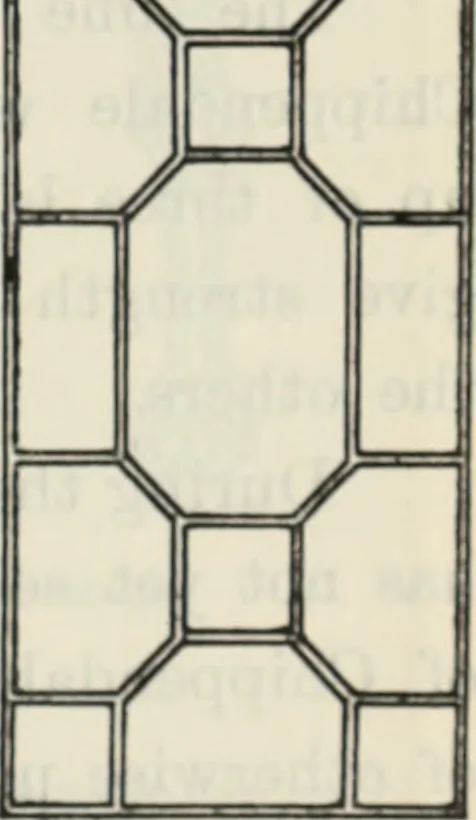 An illustration from The book of decorative furniture, its form, colour and history, 1910, leaf 68