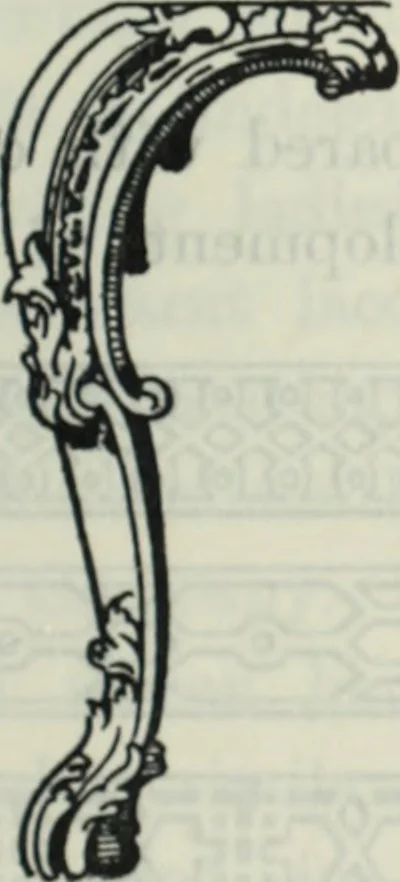 An illustration from The book of decorative furniture, its form, colour and history, 1910, leaf 70