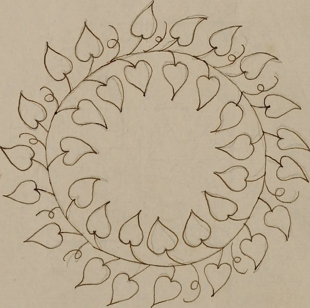 An illustration from [Book of designs, 1824, leaf 122