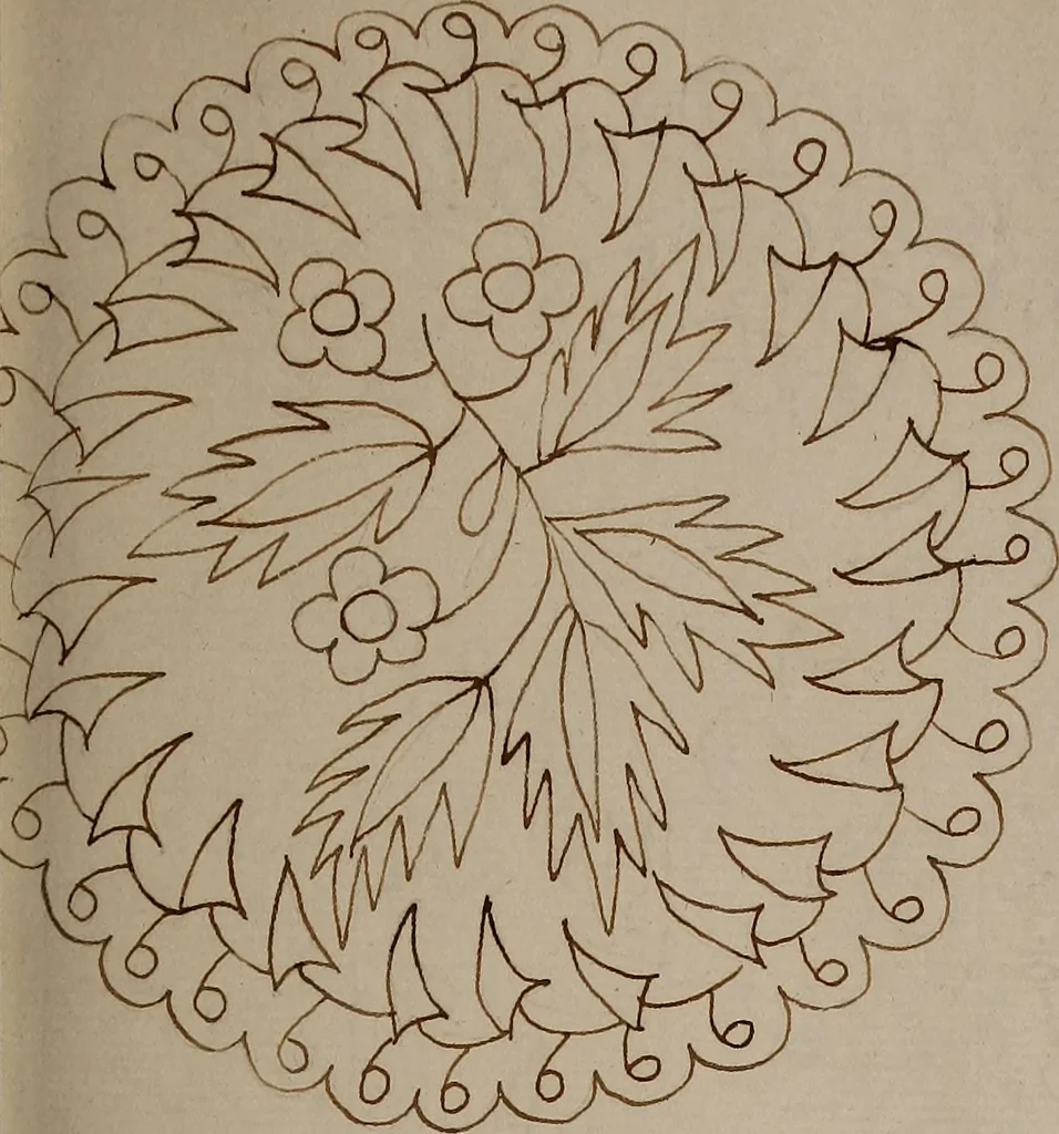 An illustration from [Book of designs, 1824, leaf 126