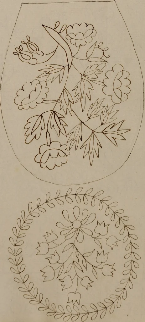 An illustration from [Book of designs, 1824, leaf 126