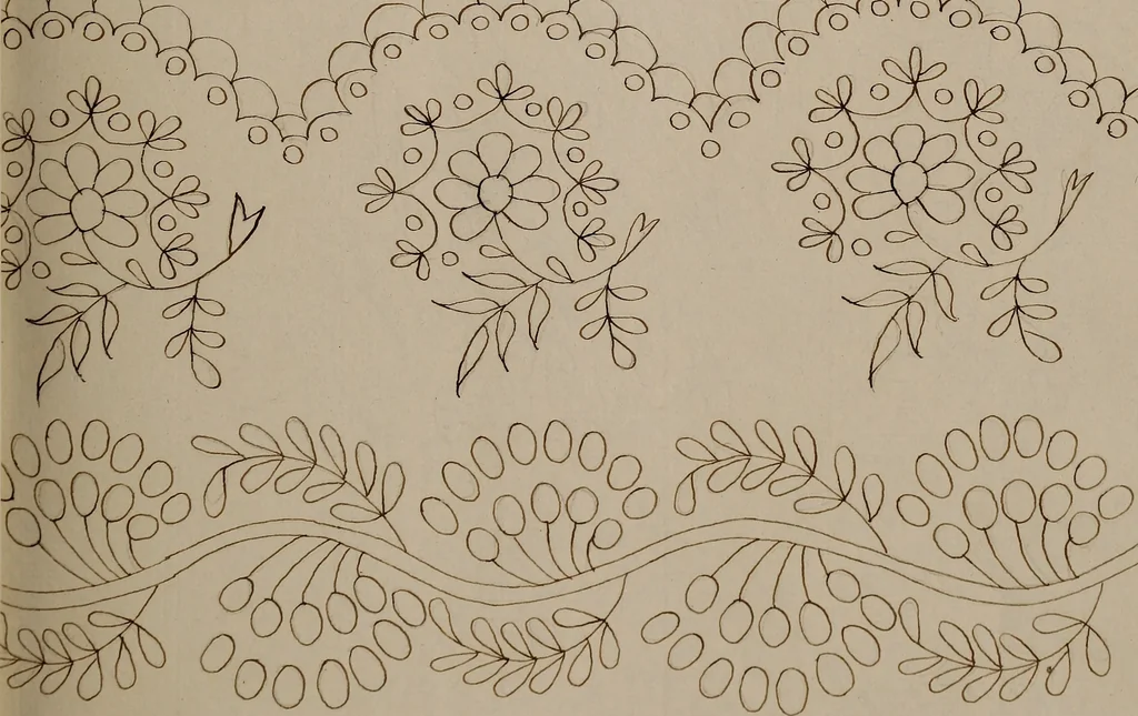 An illustration from [Book of designs, 1824, leaf 128