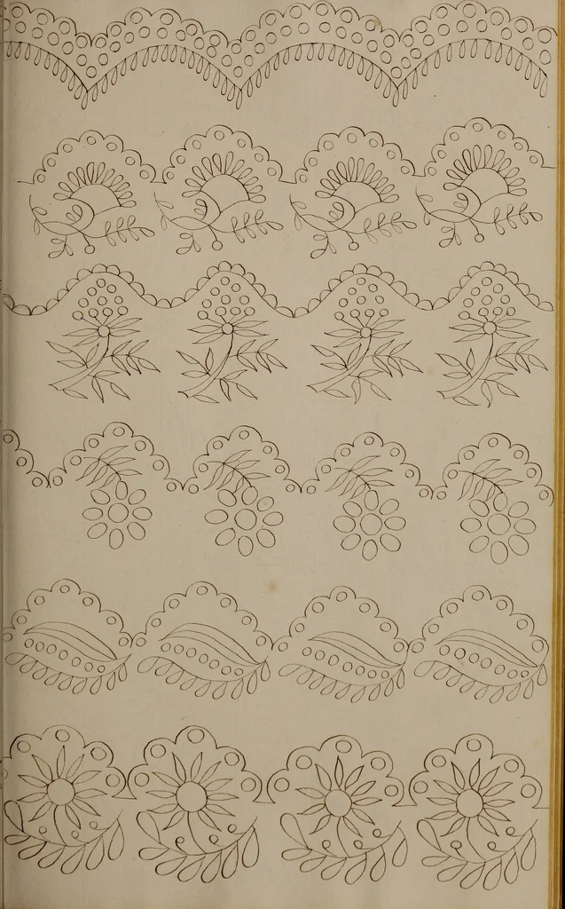 An illustration from [Book of designs, 1824, leaf 134