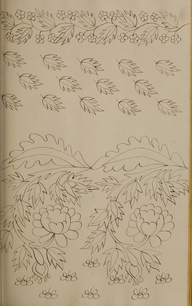 An illustration from [Book of designs, 1824, leaf 136