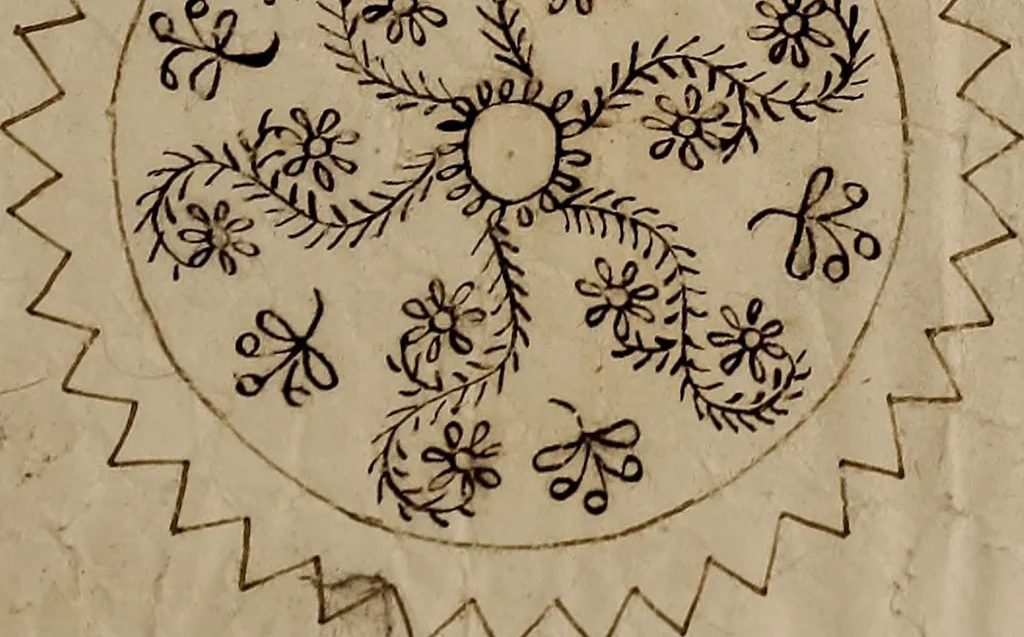 An illustration from [Book of designs, 1824, leaf 140