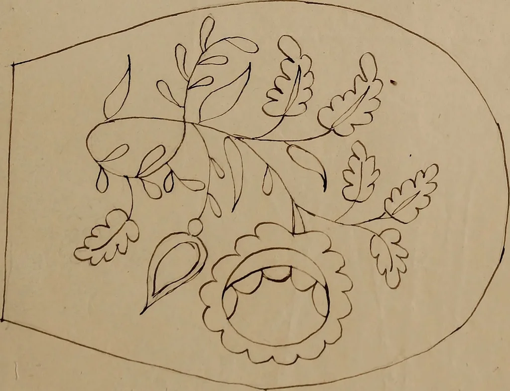 An illustration from [Book of designs, 1824, leaf 144