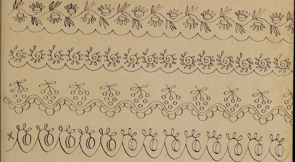 An illustration from [Book of designs, 1824, leaf 28