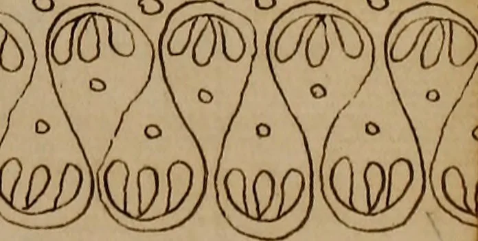 An illustration from [Book of designs, 1824, leaf 28