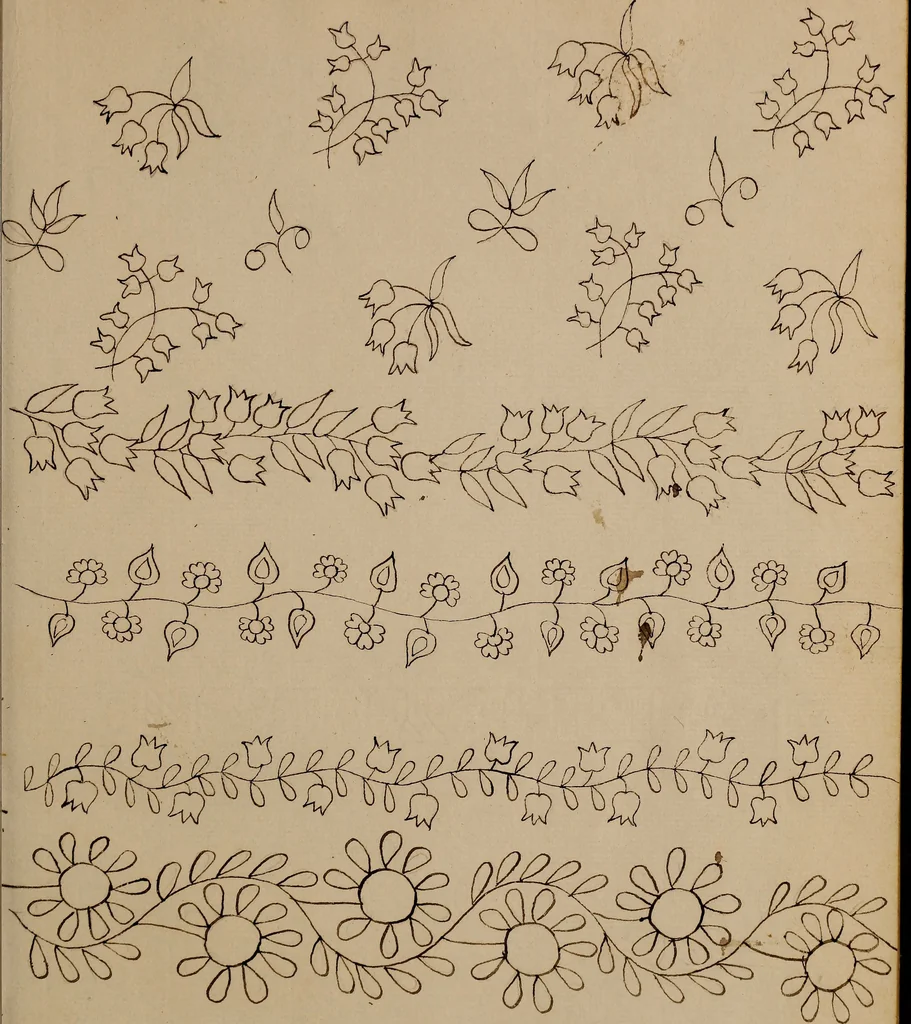 An illustration from [Book of designs, 1824, leaf 34