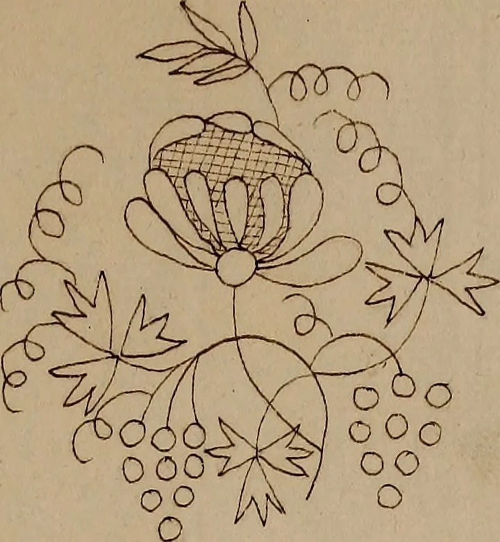 An illustration from [Book of designs, 1824, leaf 36