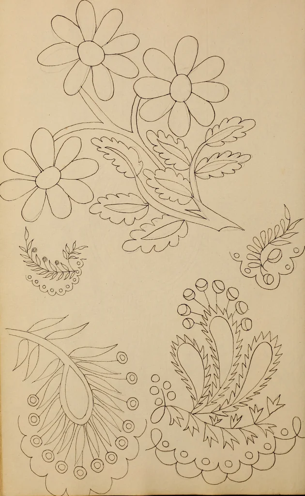 An illustration from [Book of designs, 1824, leaf 43
