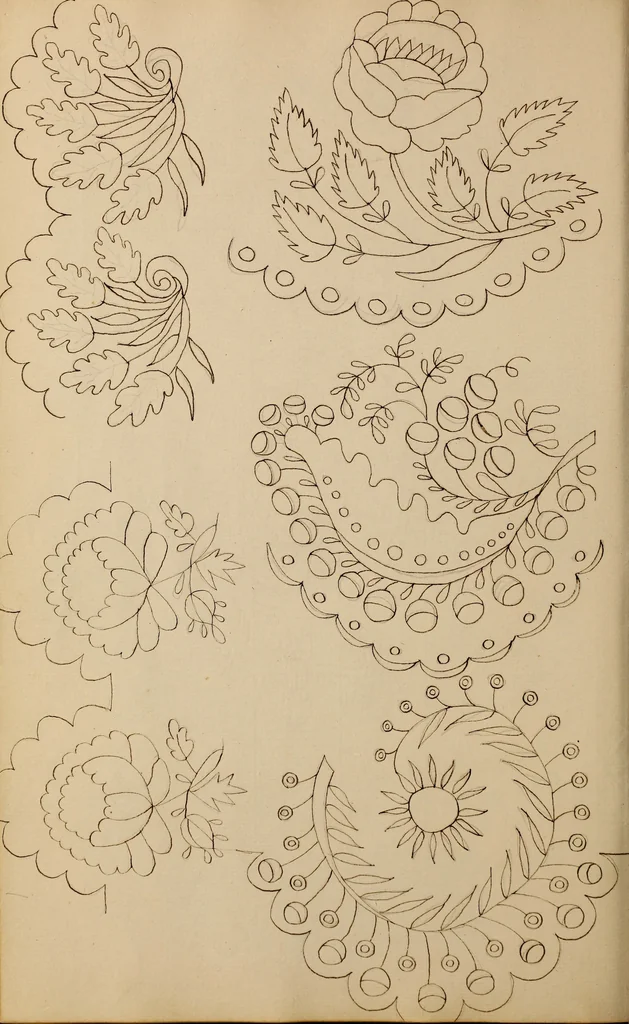 An illustration from [Book of designs, 1824, leaf 47