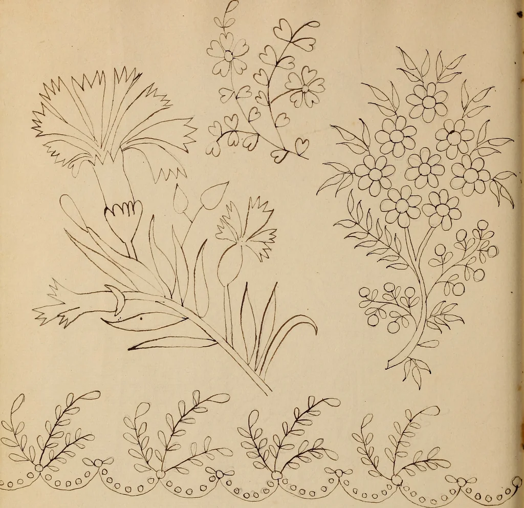 An illustration from [Book of designs, 1824, leaf 65