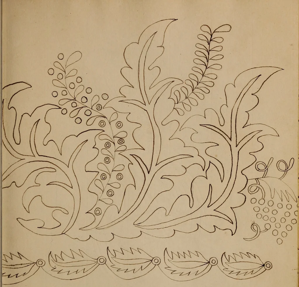 An illustration from [Book of designs, 1824, leaf 70