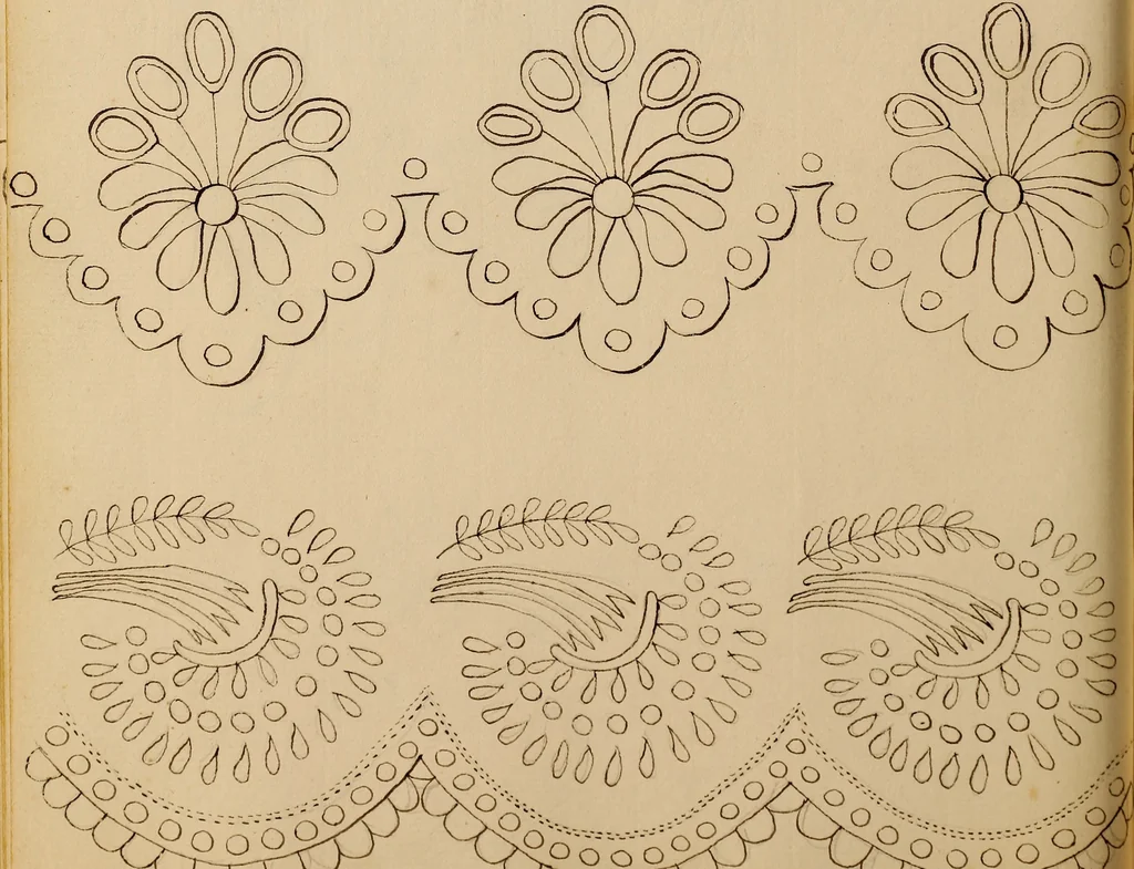 An illustration from [Book of designs, 1824, leaf 85