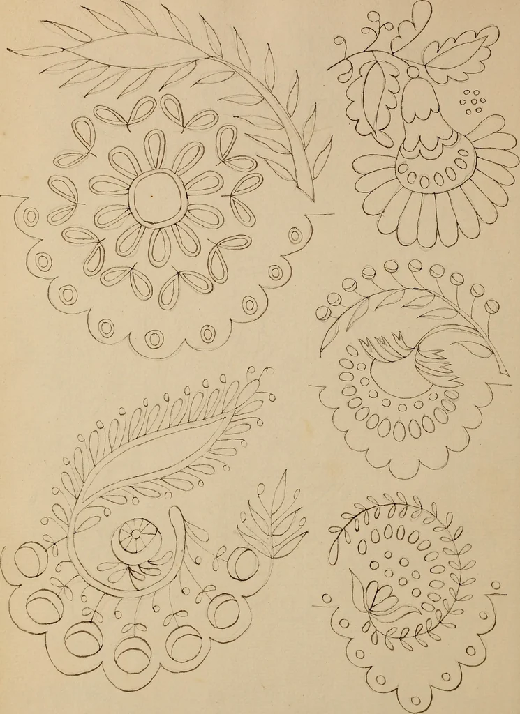 An illustration from [Book of designs, 1824, leaf 87
