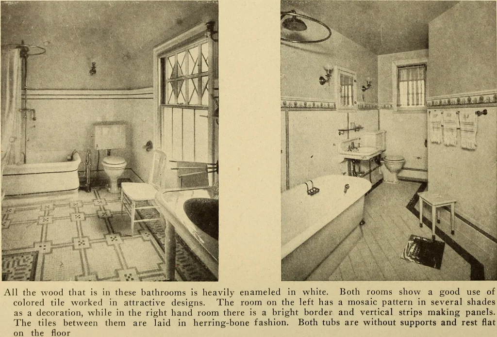 An illustration from A book of distinctive interiors;, 1912, leaf 101
