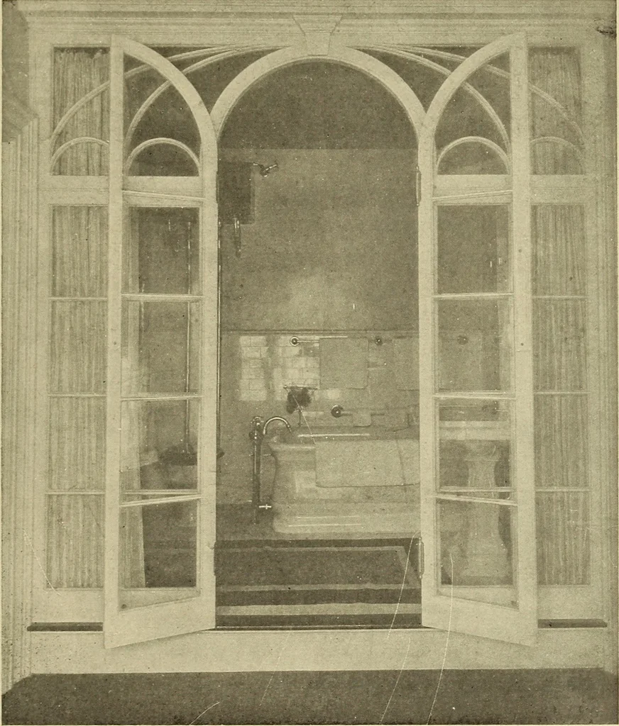 An illustration from A book of distinctive interiors;, 1912, leaf 102