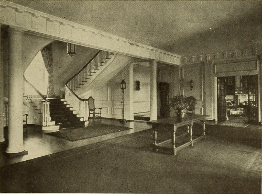 An illustration from A book of distinctive interiors;, 1912, leaf 116