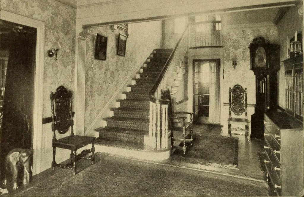 An illustration from A book of distinctive interiors;, 1912, leaf 119