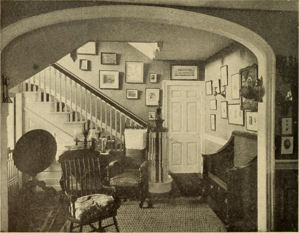 An illustration from A book of distinctive interiors;, 1912, leaf 119