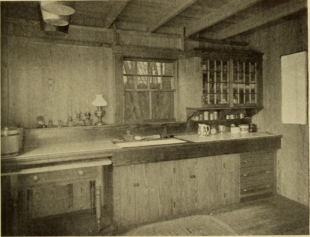 An illustration from A book of distinctive interiors;, 1912, leaf 126