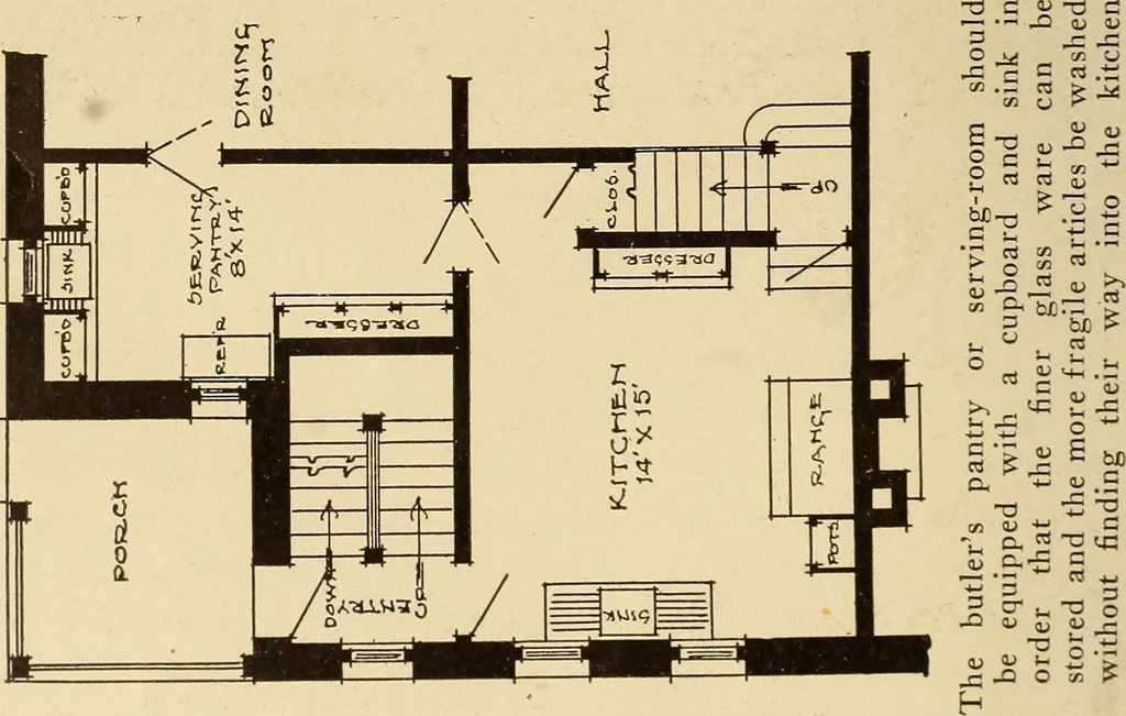 An illustration from A book of distinctive interiors;, 1912, leaf 131