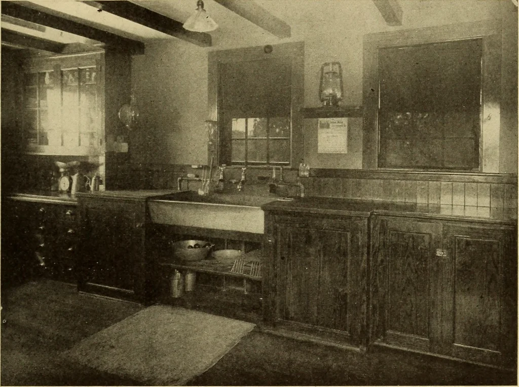 An illustration from A book of distinctive interiors;, 1912, leaf 132