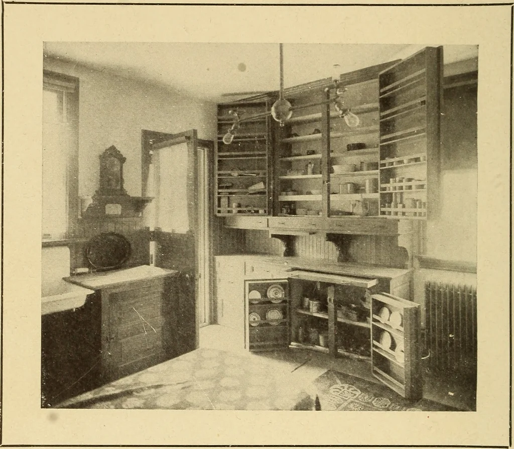 An illustration from A book of distinctive interiors;, 1912, leaf 133