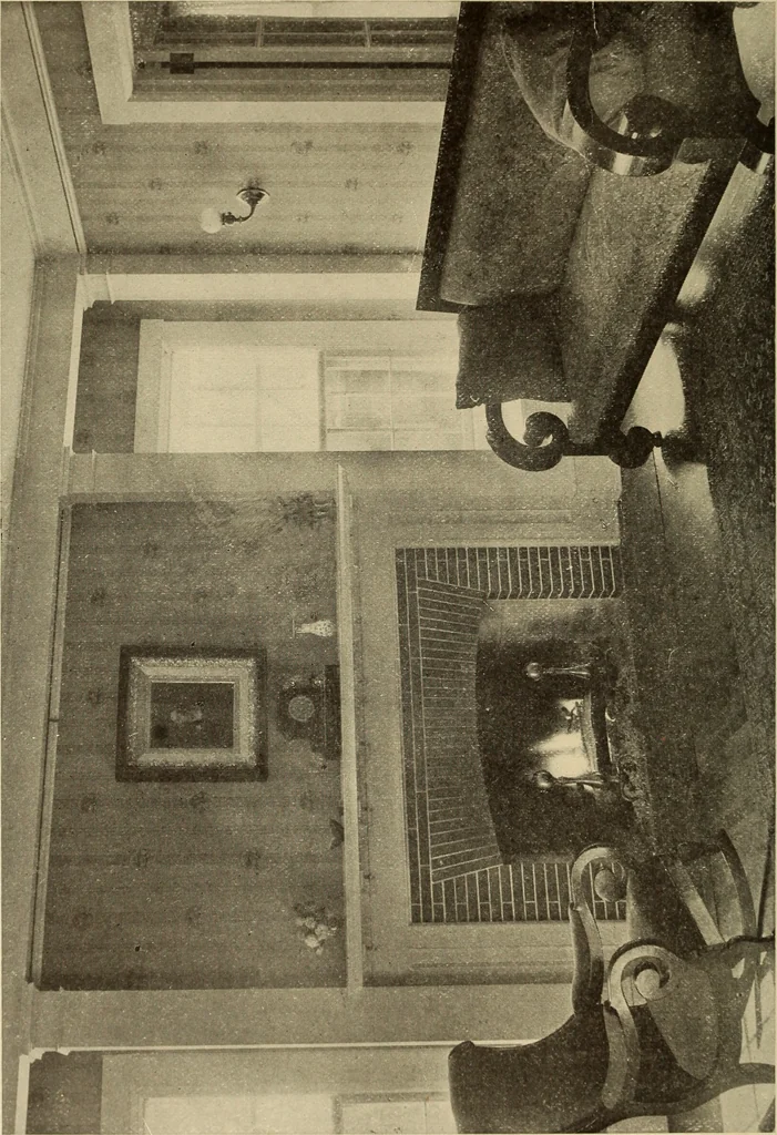An illustration from A book of distinctive interiors;, 1912, leaf 21