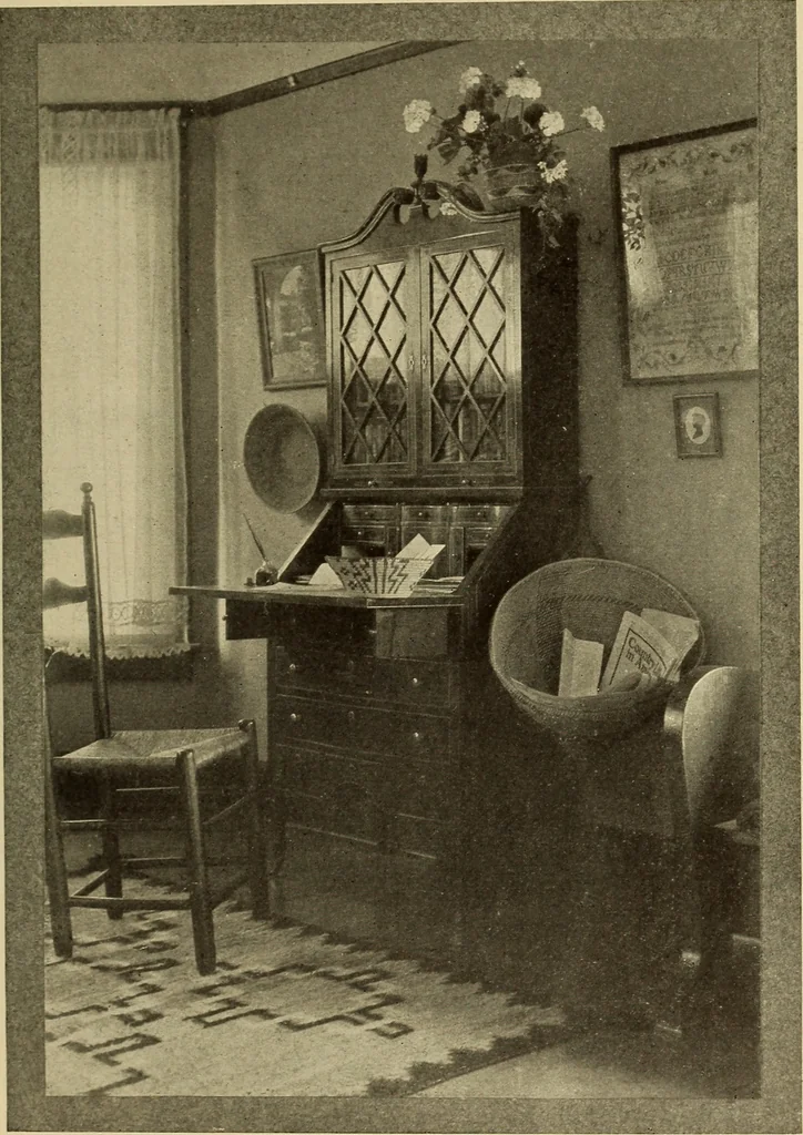 An illustration from A book of distinctive interiors;, 1912, leaf 24