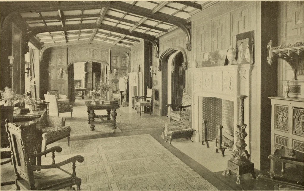 An illustration from A book of distinctive interiors;, 1912, leaf 25