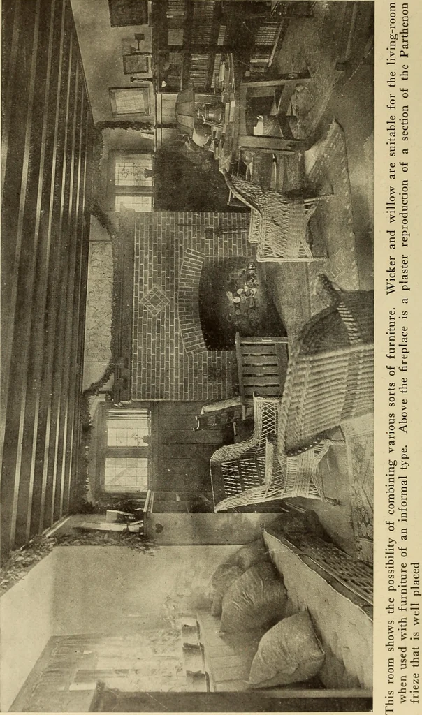An illustration from A book of distinctive interiors;, 1912, leaf 31