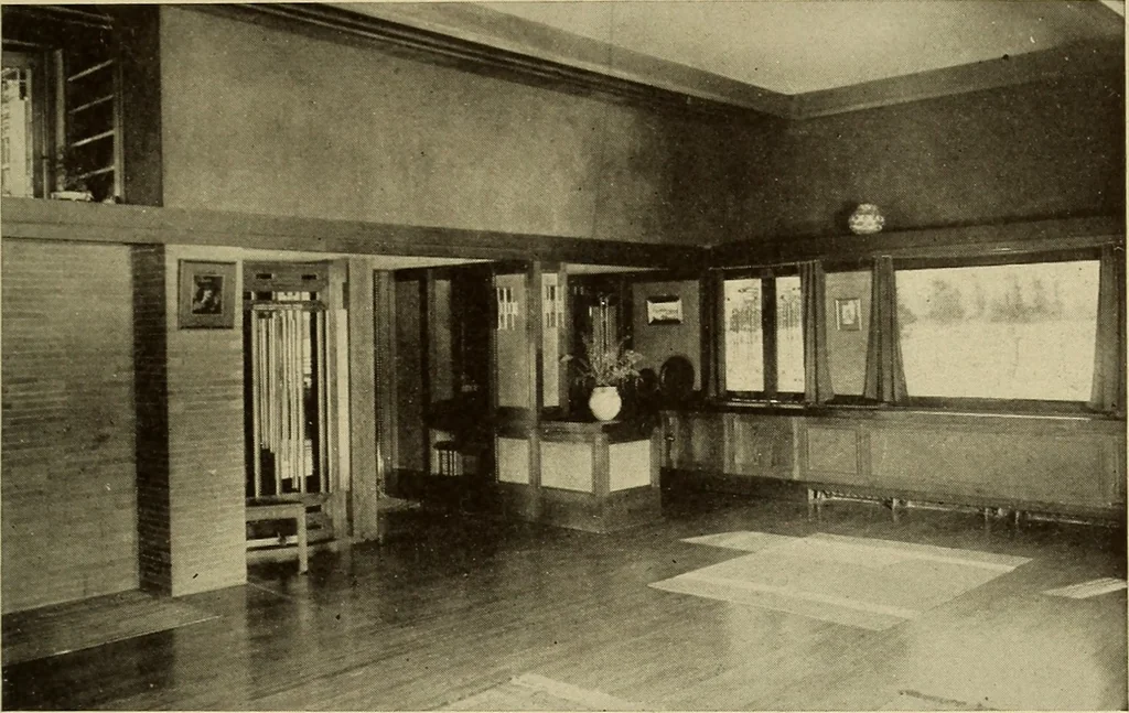 An illustration from A book of distinctive interiors;, 1912, leaf 32