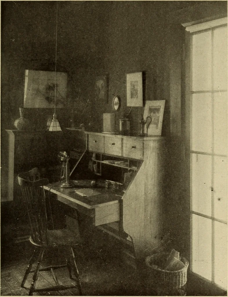 An illustration from A book of distinctive interiors;, 1912, leaf 36