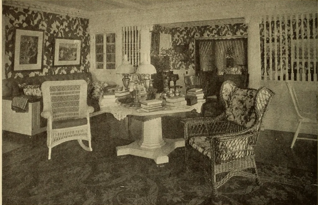An illustration from A book of distinctive interiors;, 1912, leaf 41