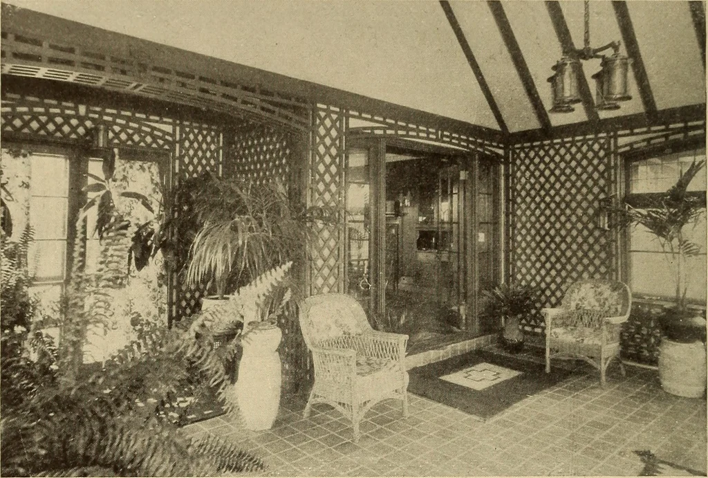 An illustration from A book of distinctive interiors;, 1912, leaf 43
