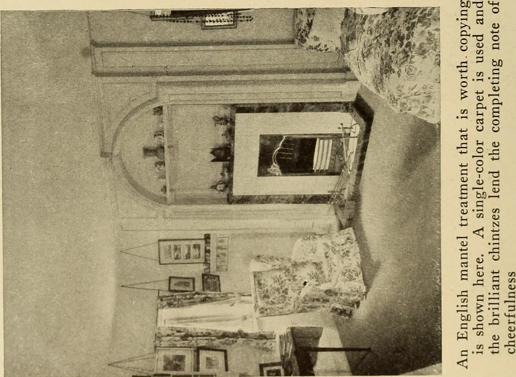 An illustration from A book of distinctive interiors;, 1912, leaf 45