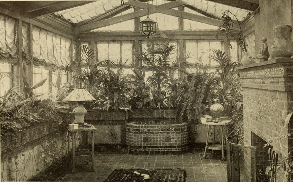 An illustration from A book of distinctive interiors;, 1912, leaf 47