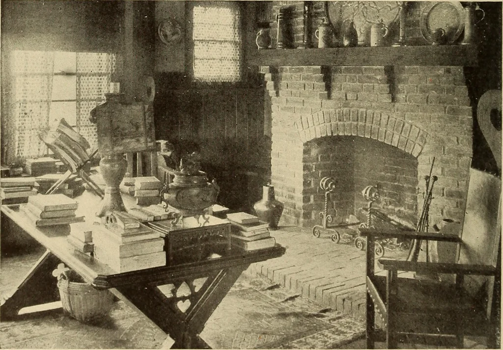 An illustration from A book of distinctive interiors;, 1912, leaf 49