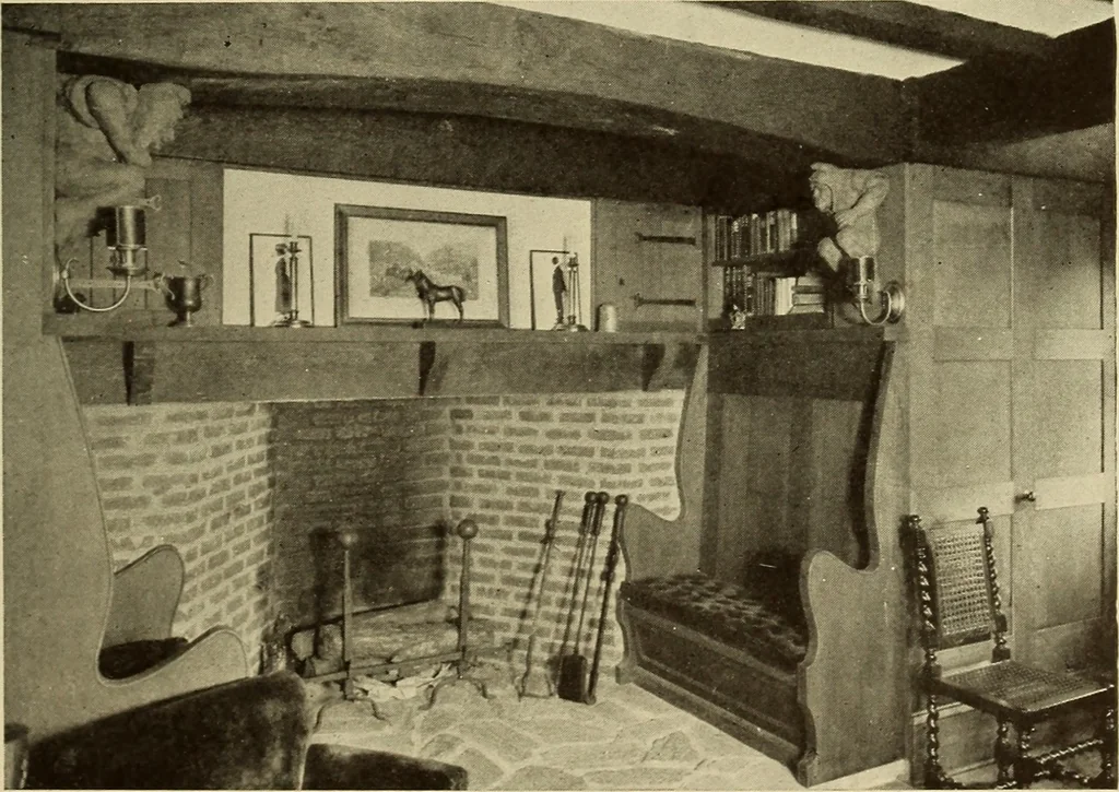 An illustration from A book of distinctive interiors;, 1912, leaf 50