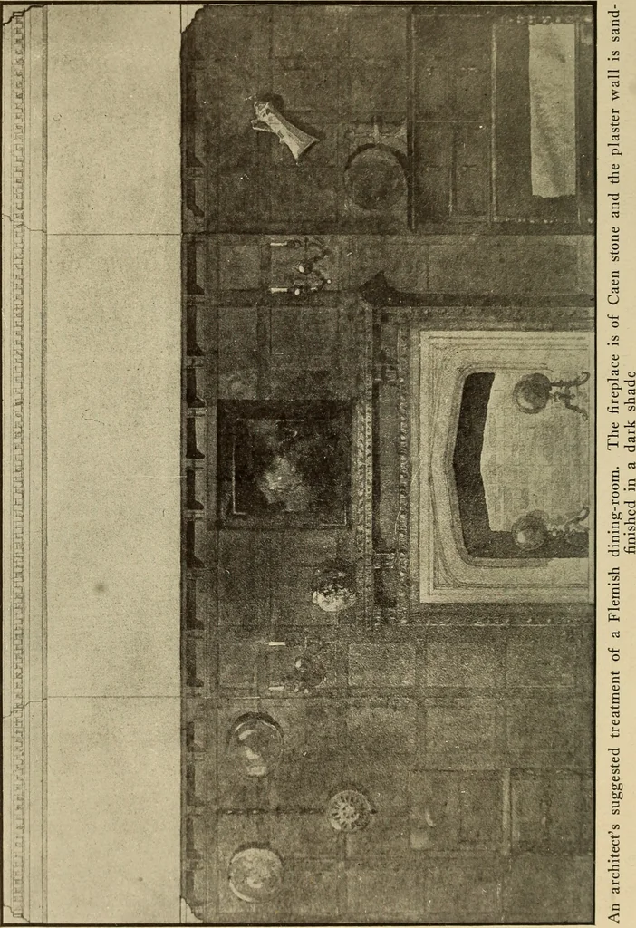 An illustration from A book of distinctive interiors;, 1912, leaf 51