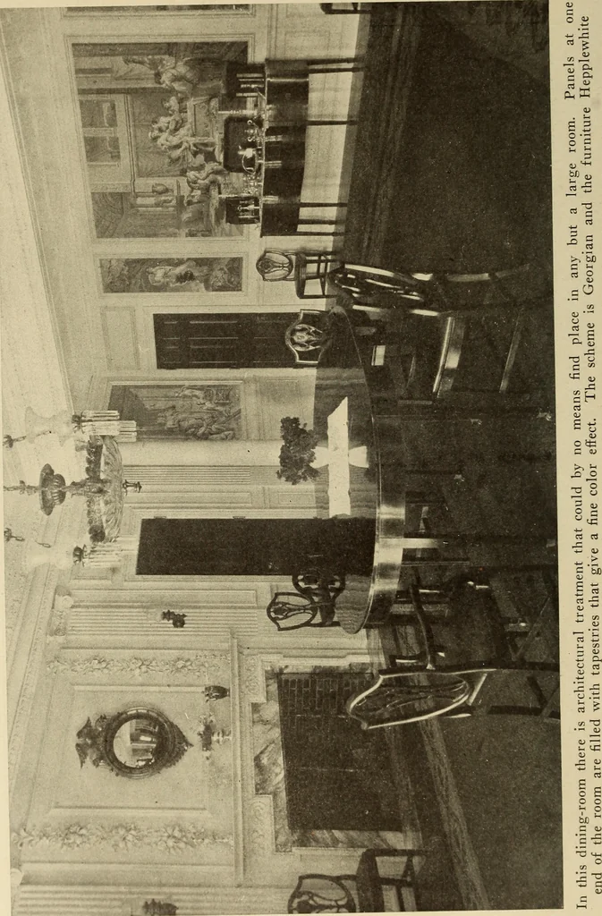 An illustration from A book of distinctive interiors;, 1912, leaf 63