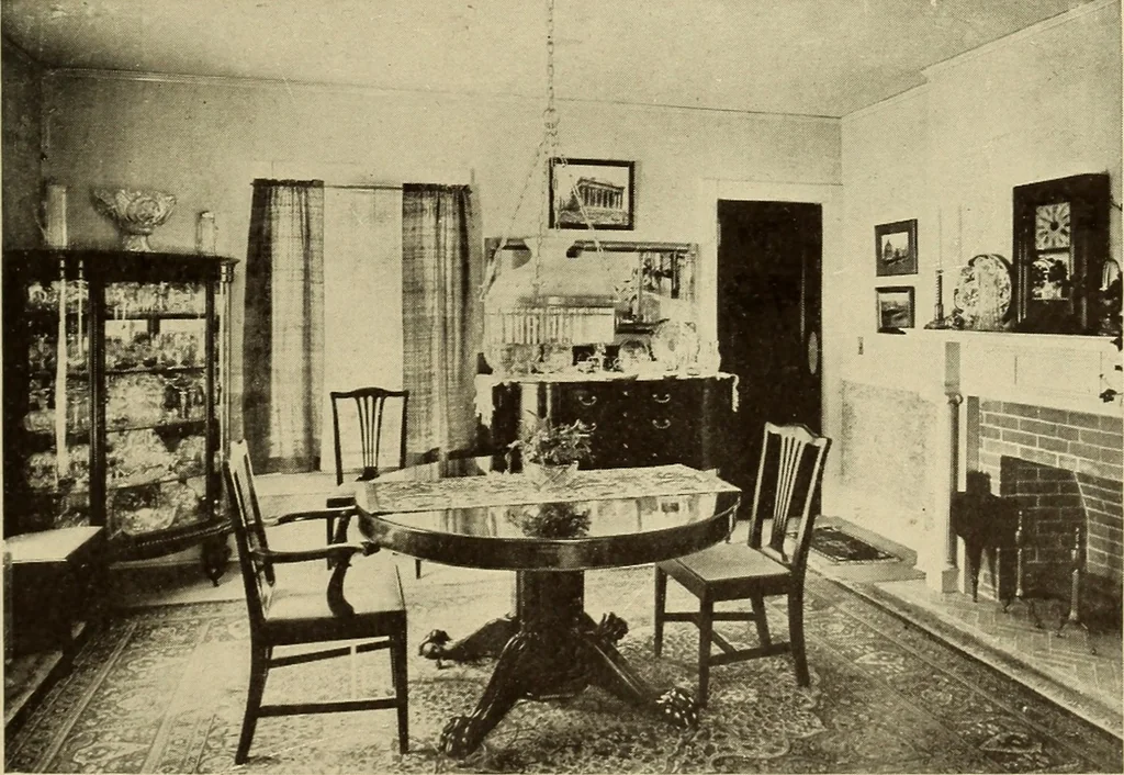 An illustration from A book of distinctive interiors;, 1912, leaf 64