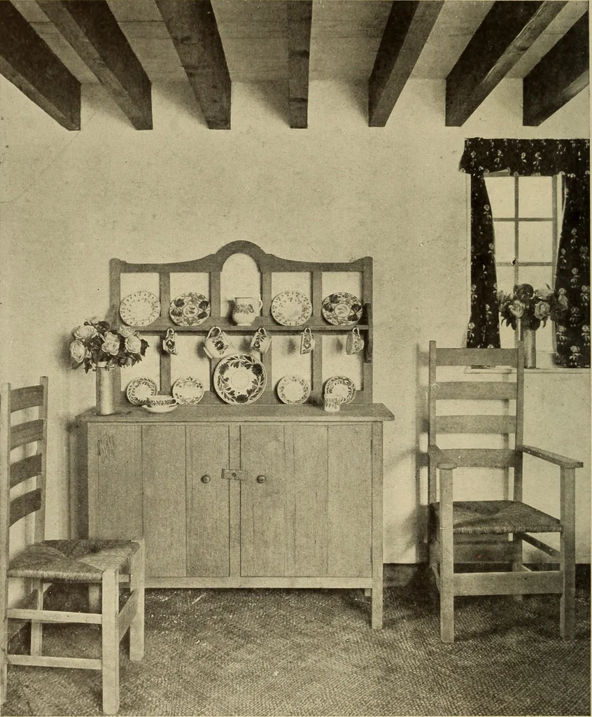 An illustration from A book of distinctive interiors;, 1912, leaf 67