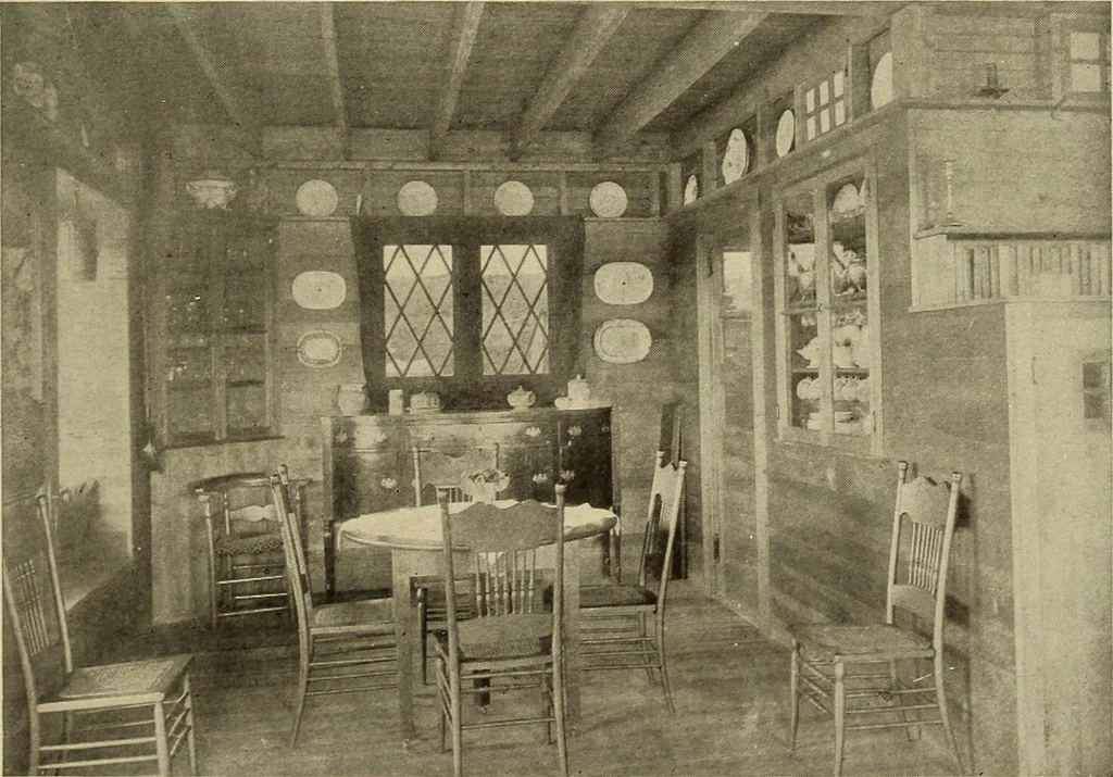 An illustration from A book of distinctive interiors;, 1912, leaf 68